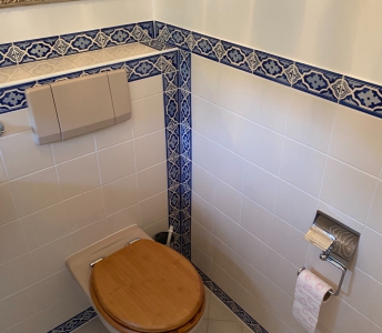 Réalisation de deux salles de bain en céramique, juin 2022, Pully